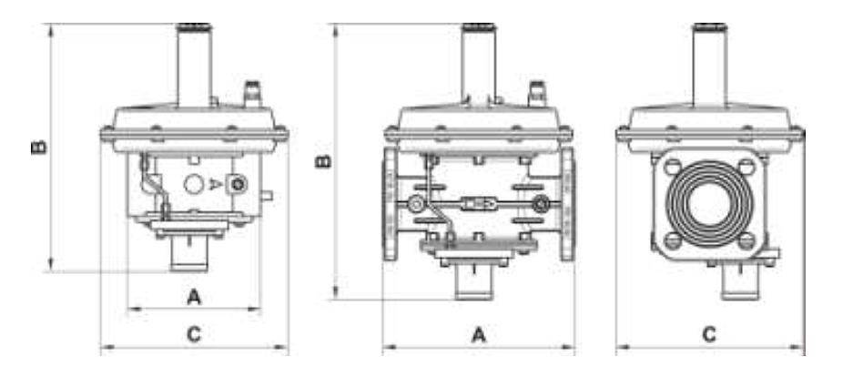 RG/2MB Регуляторы давления газа комбинированные