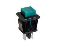 Переключатель PB-02R 1 1.5A250VAC-3A125VAC SPA-108B1 PSW9A PSW-9AR Зелен без фикс  цена, купить